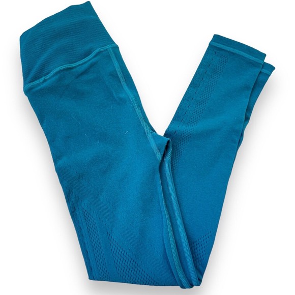 Athleta Dragonfly Green Pavana 7/8 Tight Yoga Fitness Pant #405734 XS/XXS - Picture 4 of 8